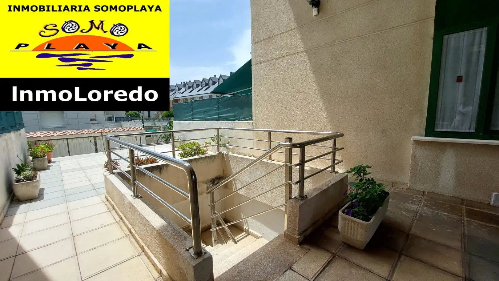 Terrasse von Wohnung zur Miete in Ribamontán al Mar mit Terrasse, Möbliert und Gemeinschaftspool