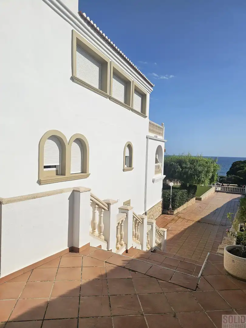 Außenansicht von Maisonette zum Verkauf in Moraira mit Klimaanlage, Heizung und Terrasse