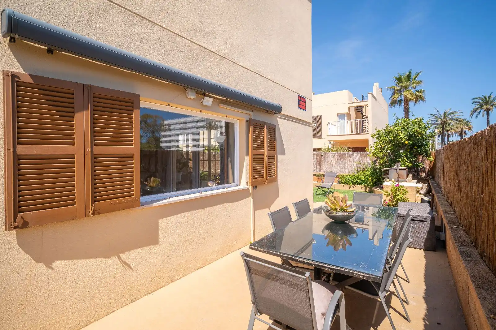Terrassa de Casa adosada en venda en Alcúdia amb Aire condicionat, Calefacció i Jardí privat
