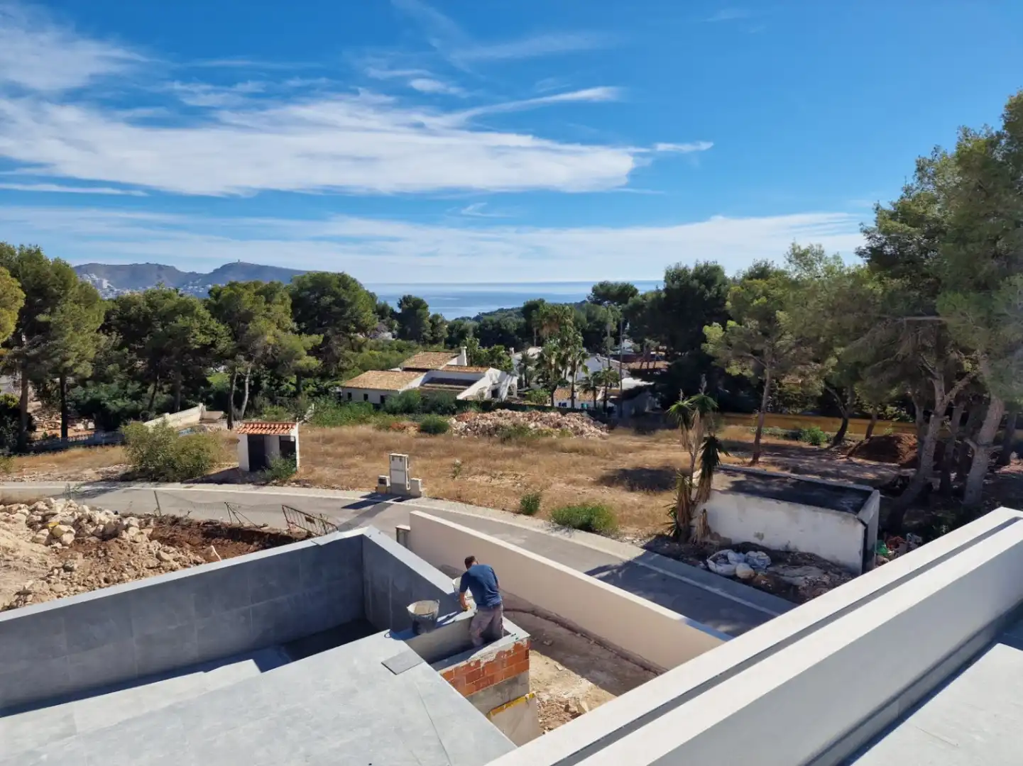 Vista exterior de Casa o xalet en venda en Teulada