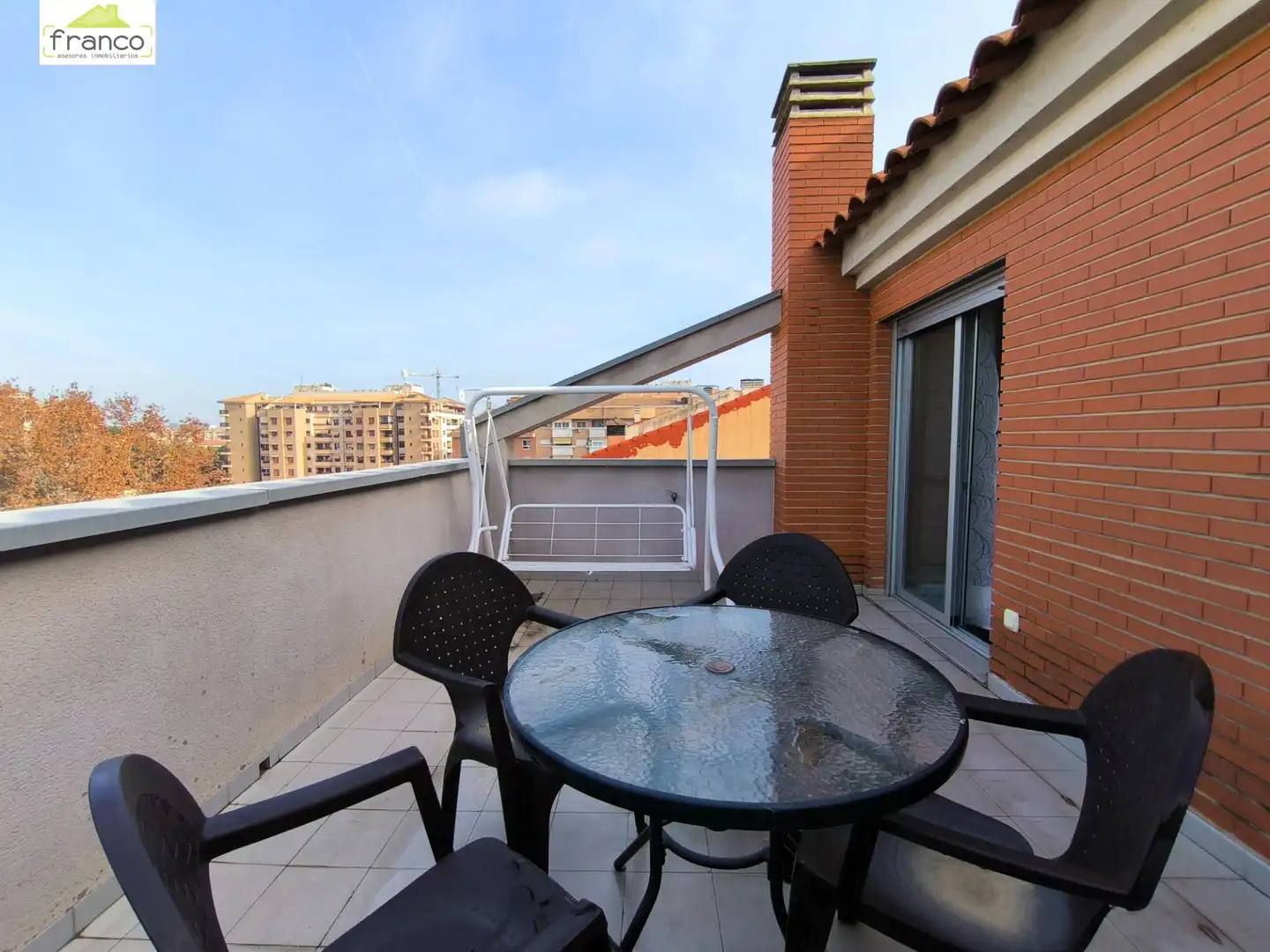 Terrace of Attic for rent in Norte