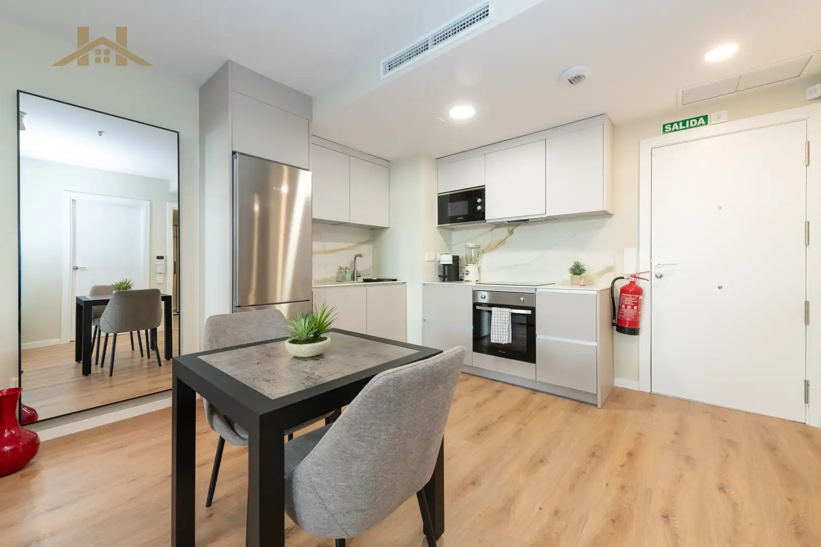 Cocina de Apartamento en venta en Rivas-Vaciamadrid con Aire acondicionado, Terraza y Trastero