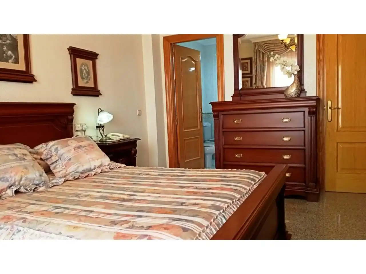 Bedroom of Houses for sale in Roquetas de Mar  with Air Conditioner, Heating and Private garden