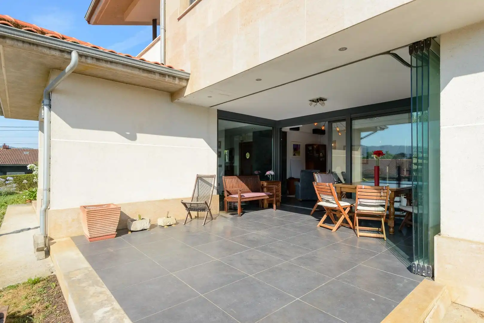 Terraza de Casa o chalet en venta en Llanera con Calefacción, Jardín privado y Terraza