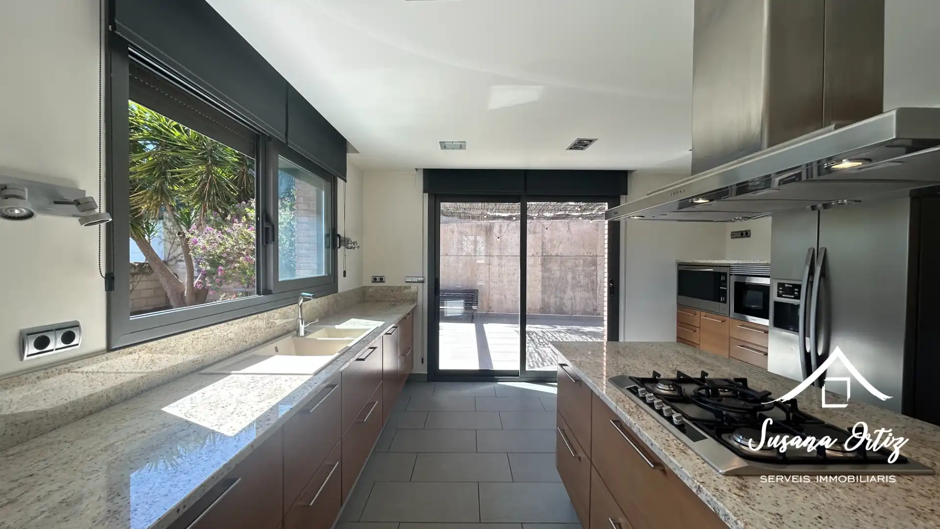 Cocina de Casa o chalet en venta en Abrera con Aire acondicionado, Calefacción y Jardín privado