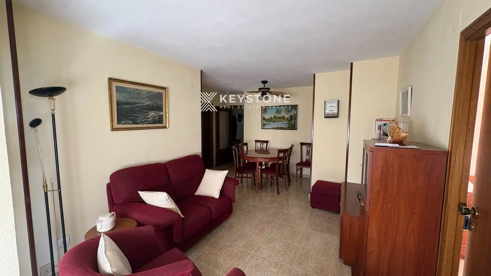 Sala d'estar de Àtic de lloguer en Alicante / Alacant amb Aire condicionat, Calefacció i Terrassa