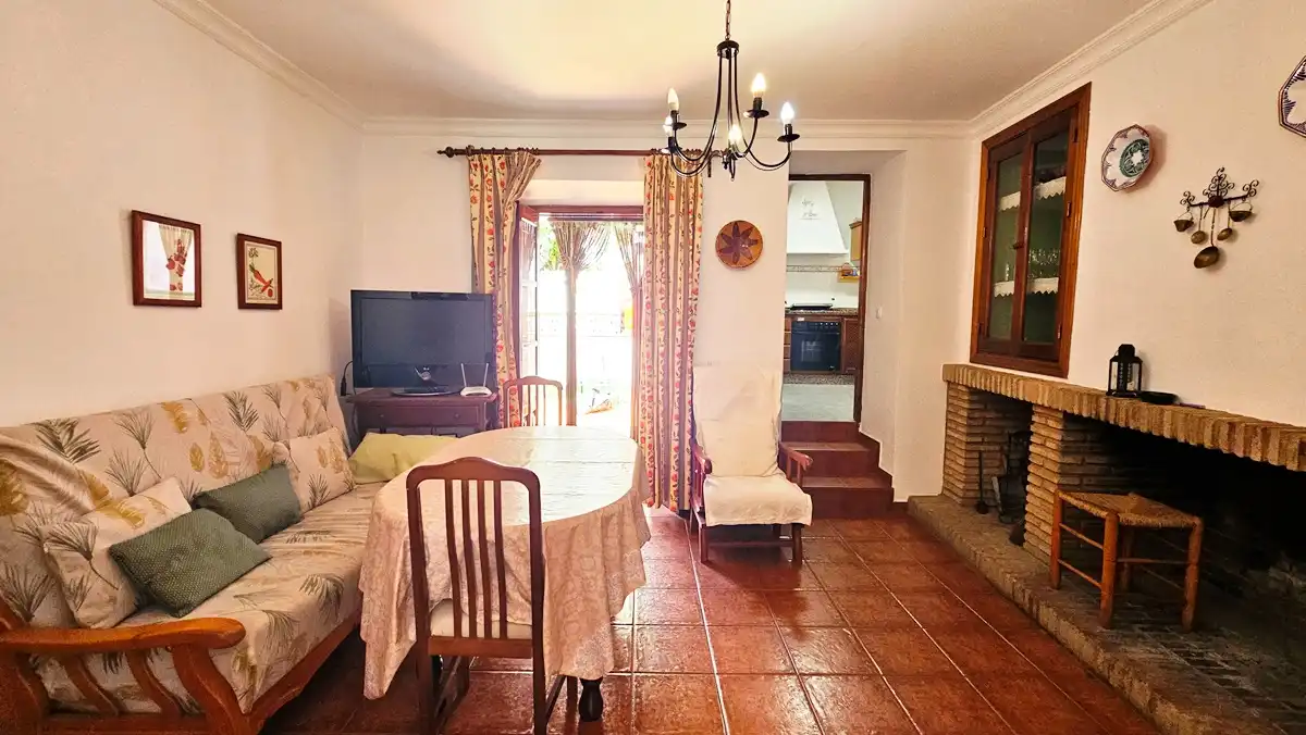 Sala d'estar de Casa o xalet en venda en Aroche amb Jardí privat i Traster