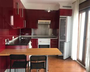 Kitchen of Attic to rent in Santiago de Compostela   with Balcony