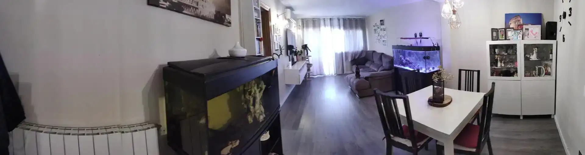 Wohnzimmer von Wohnung zum Verkauf in Terrassa mit Klimaanlage und Balkon