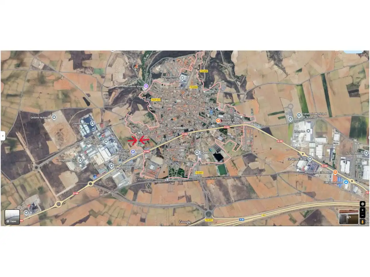 Exterior view of Residential for sale in Noblejas