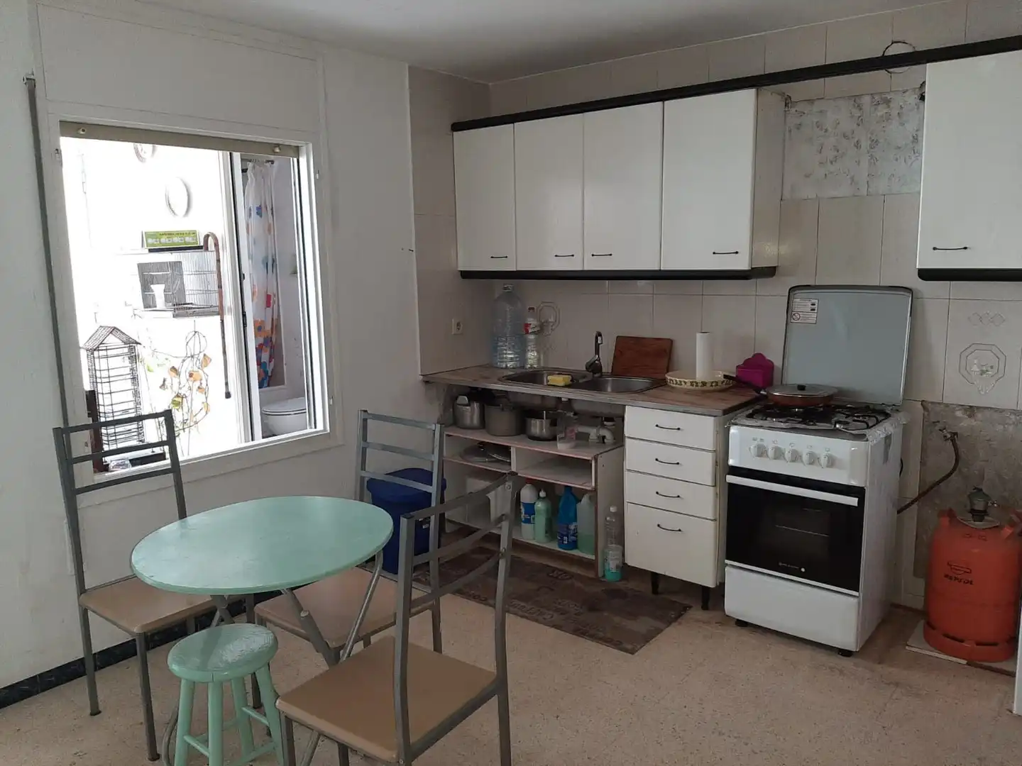Cocina de Casa adosada en venta en Juneda con Terraza, Trastero y Amueblado
