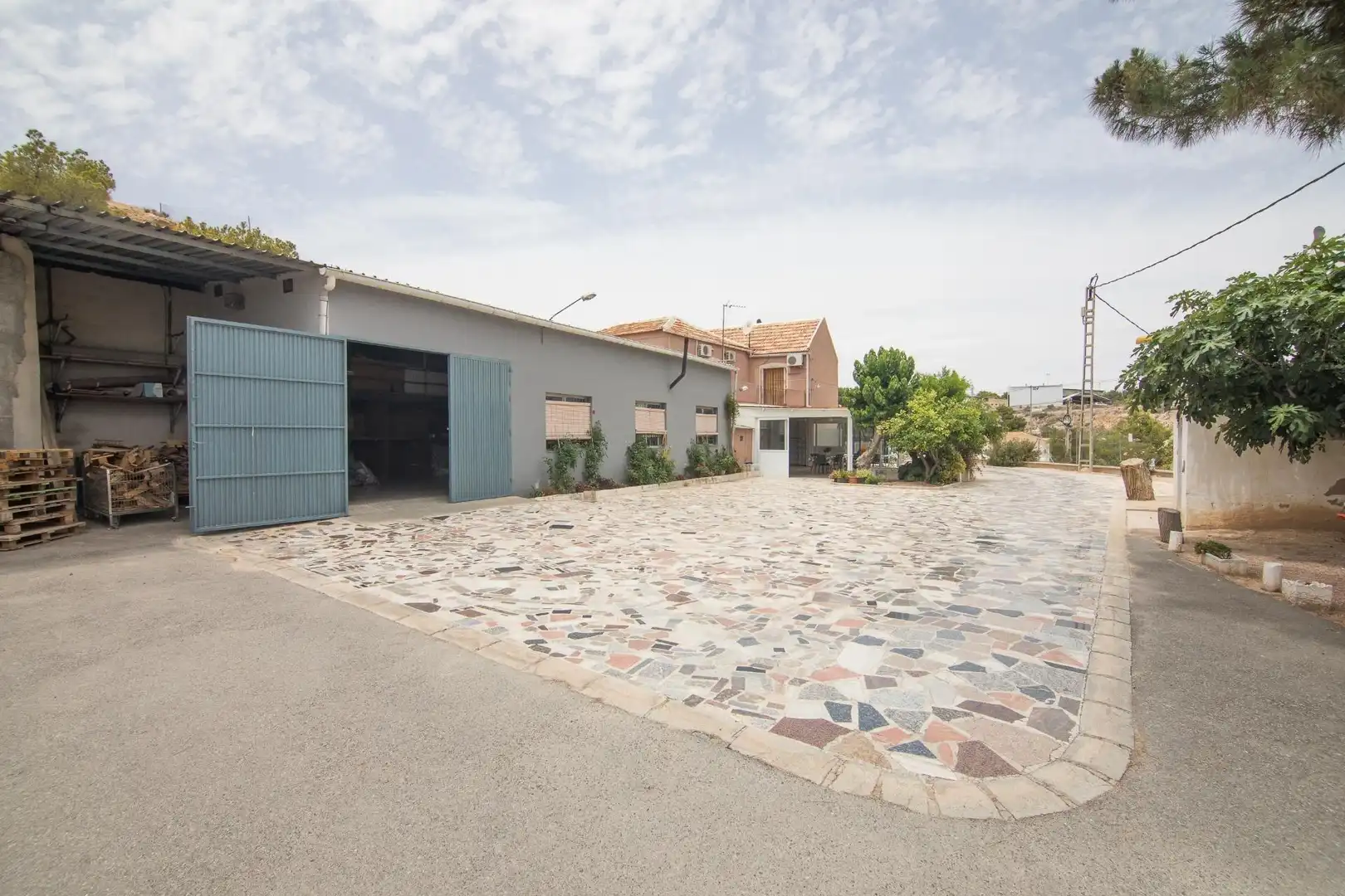 Außenansicht von Haus oder Chalet zum Verkauf in Elche / Elx mit Klimaanlage, Privatgarten und Terrasse