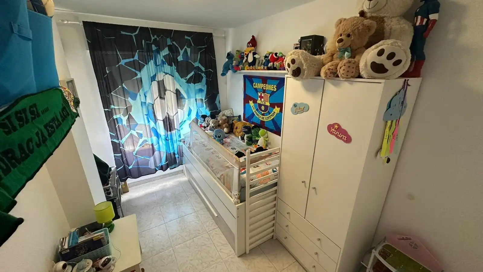 Schlafzimmer von Wohnungen zum Verkauf in Castellón de la Plana / Castelló de la Plana mit Abstellraum, Möbliert und Balkon