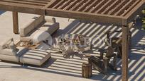 Terrace of House or chalet for sale in Alella  with Air Conditioner, Heating and Private garden