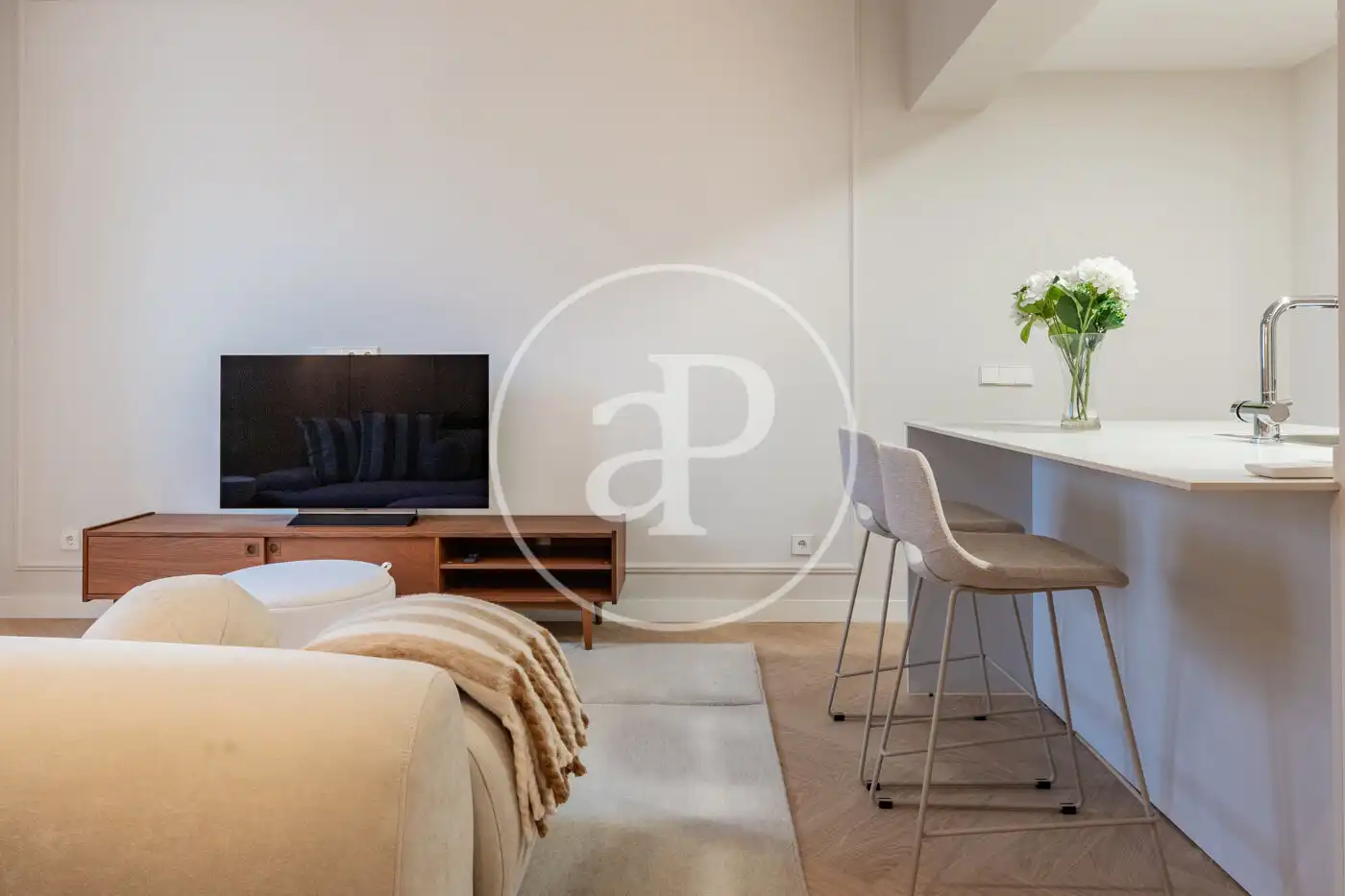 Sala de estar de Piso en venta en Madrid con Aire acondicionado, Calefacción y Trastero