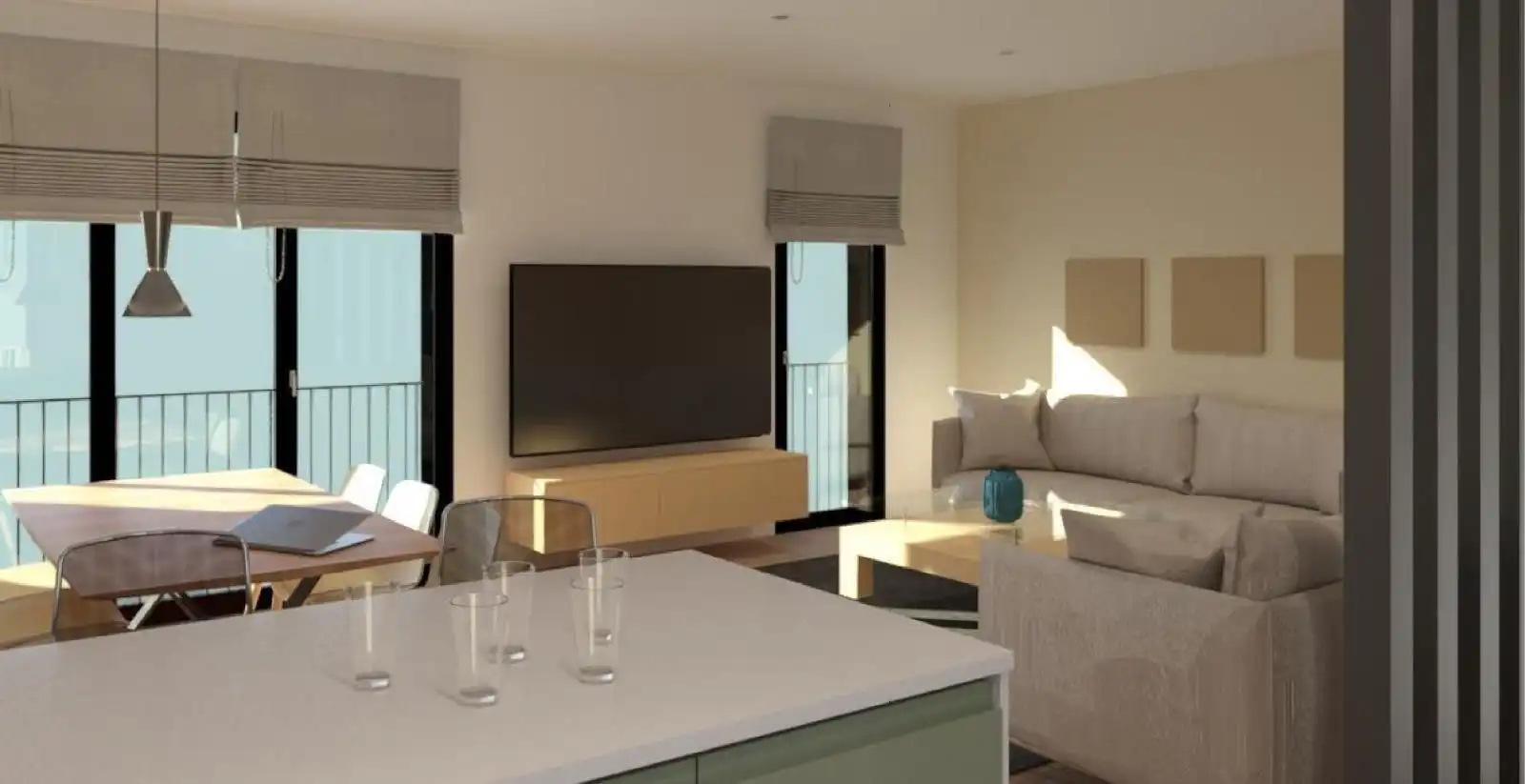 Living room of Detached homes for sale in Cocentaina  with Air Conditioner