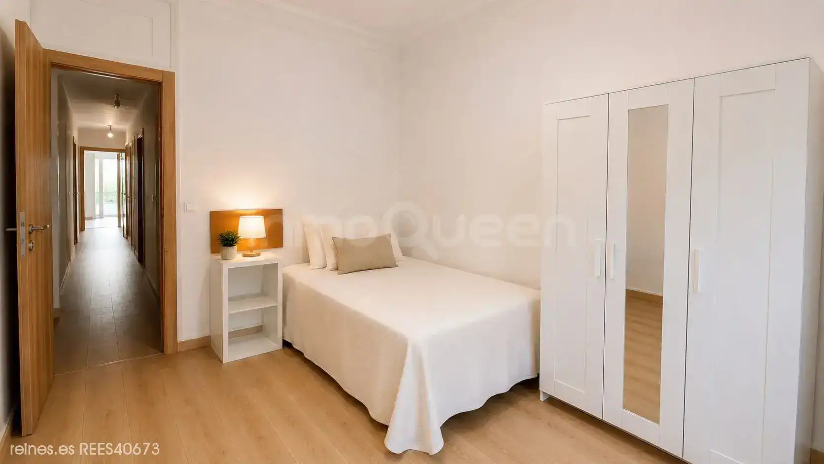 Bedroom of Flat for rent in Zaragoza  with Heating, Terrace and Furnished
