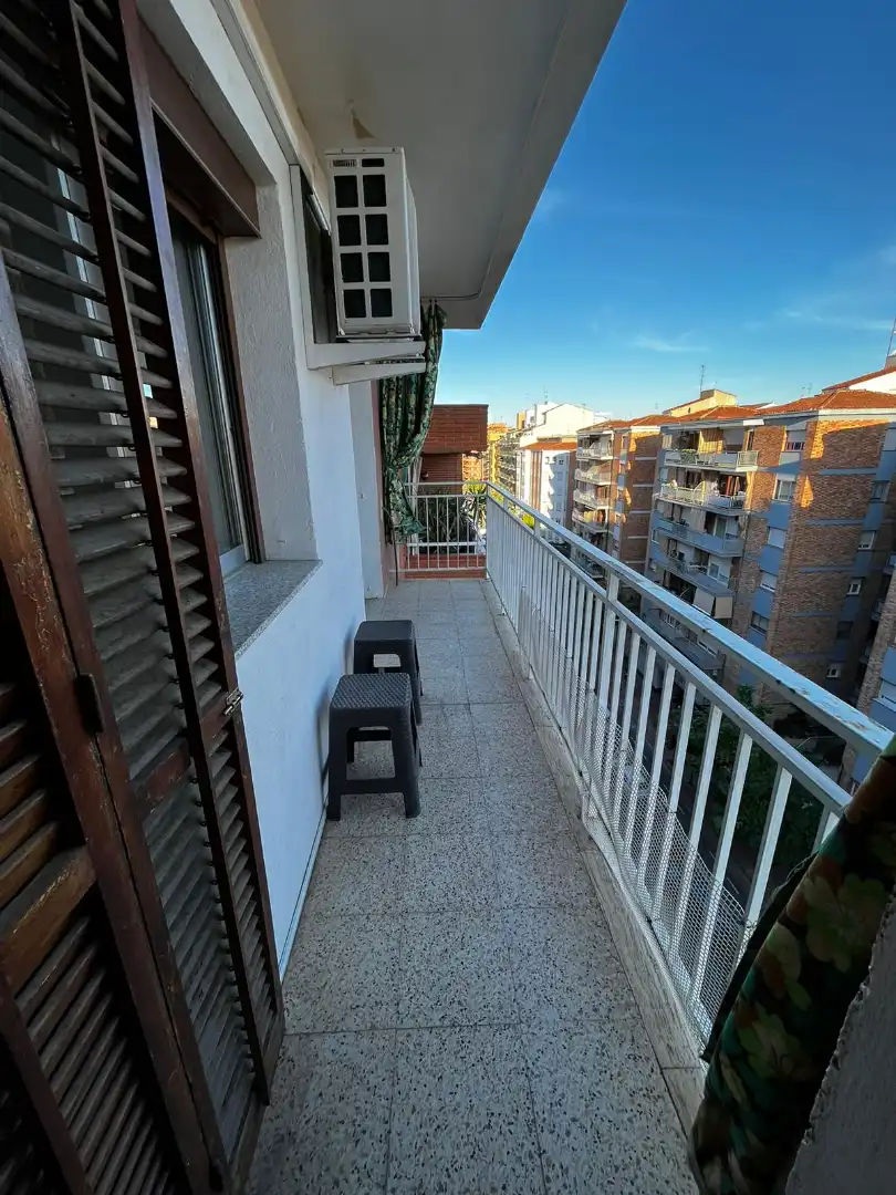 Balcony of Flat for rent in Lleida  with Furnished, Oven and Washing machine