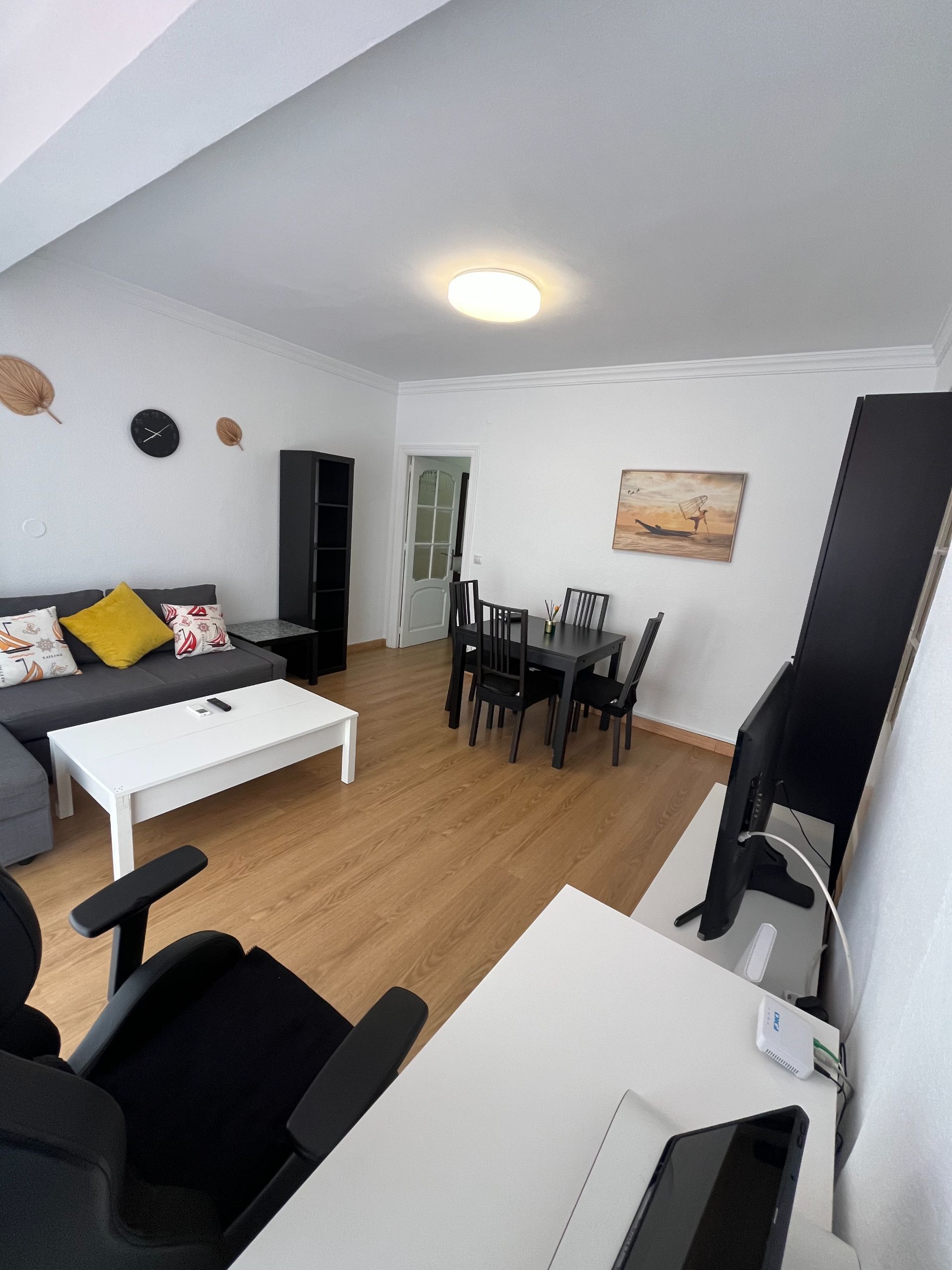 Living room of Apartment for sale in Málaga Capital  with Air Conditioner and Heating