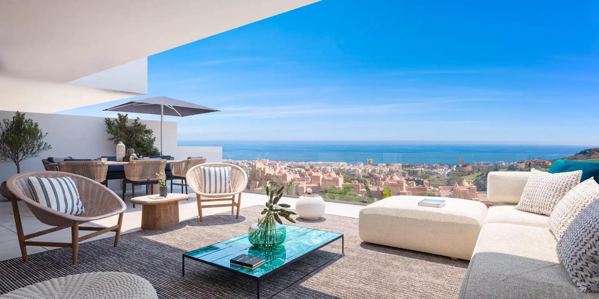Terraza de Planta baja en venta en Manilva con Aire acondicionado, Terraza y Trastero