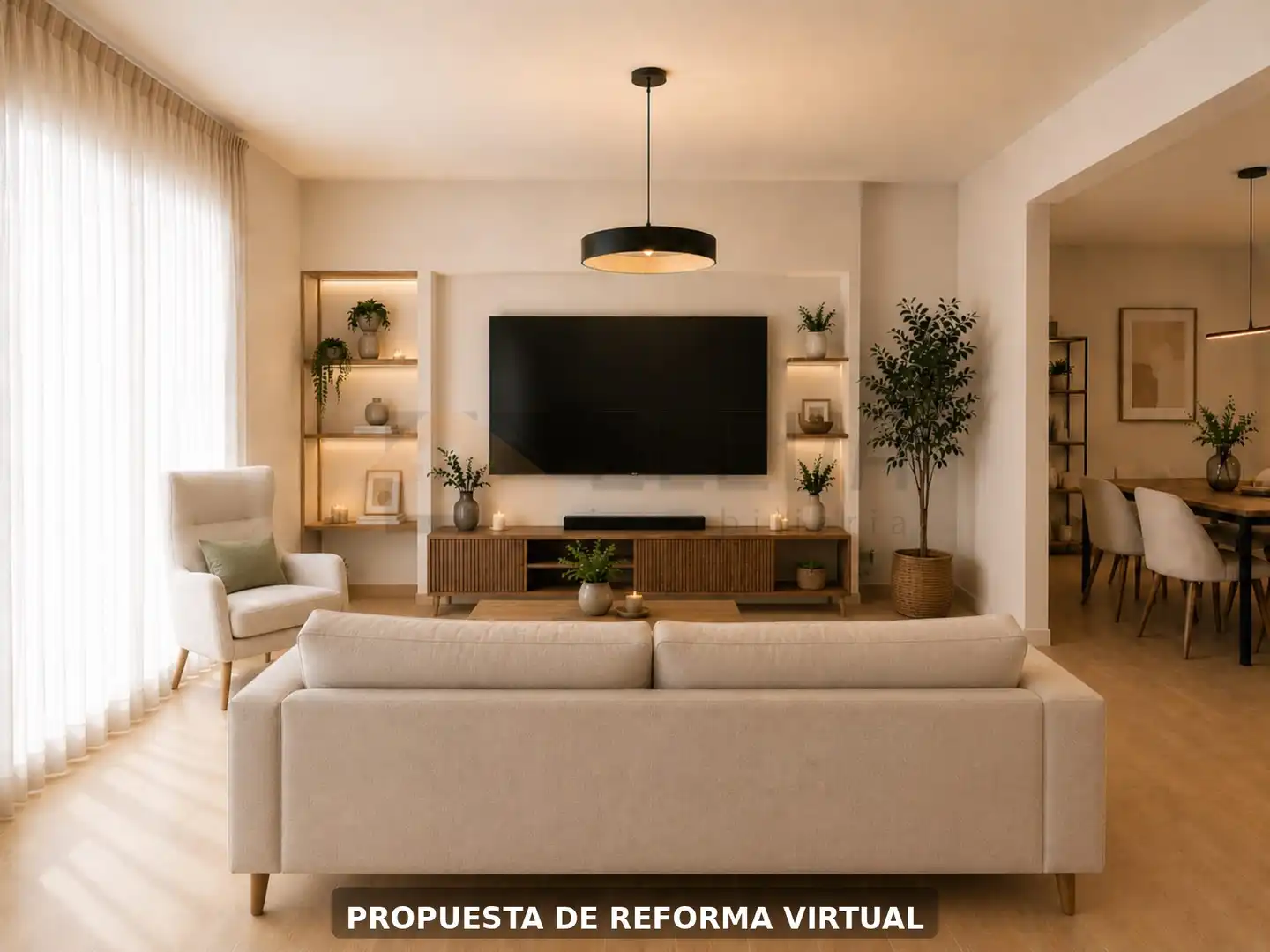 Living room of Houses for sale in La Roda