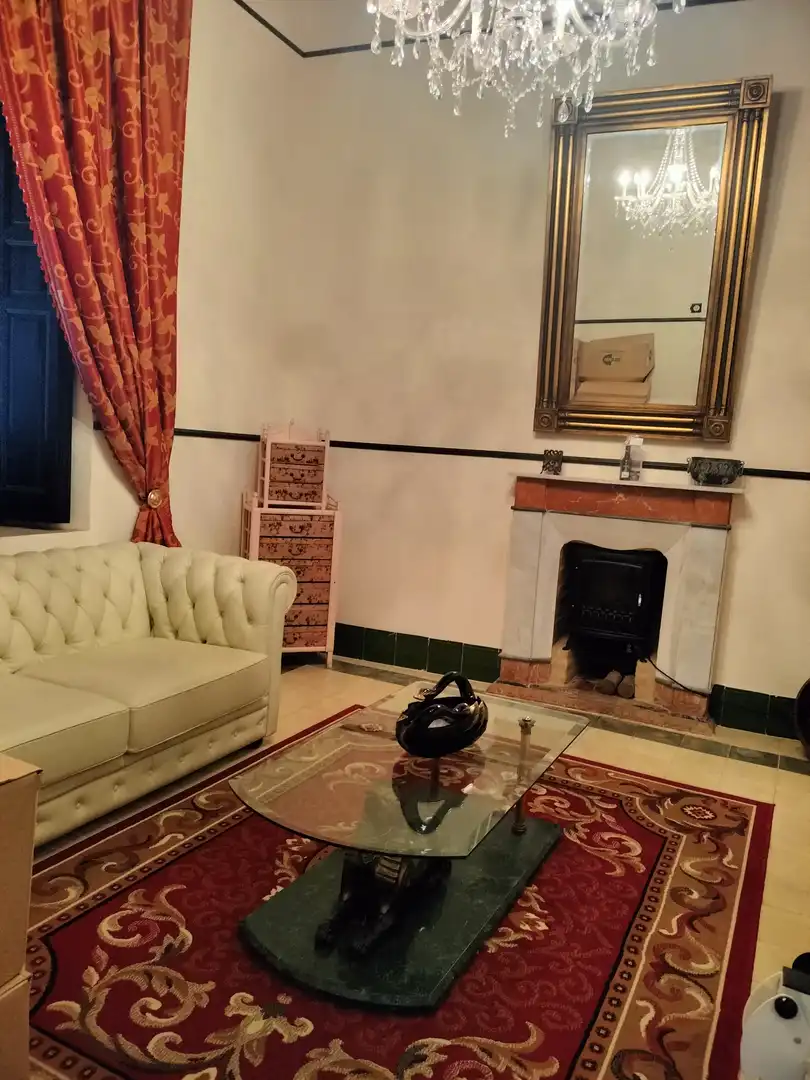 Sala de estar de Casa o chalet en venta en Fuenteheridos con Trastero y Amueblado