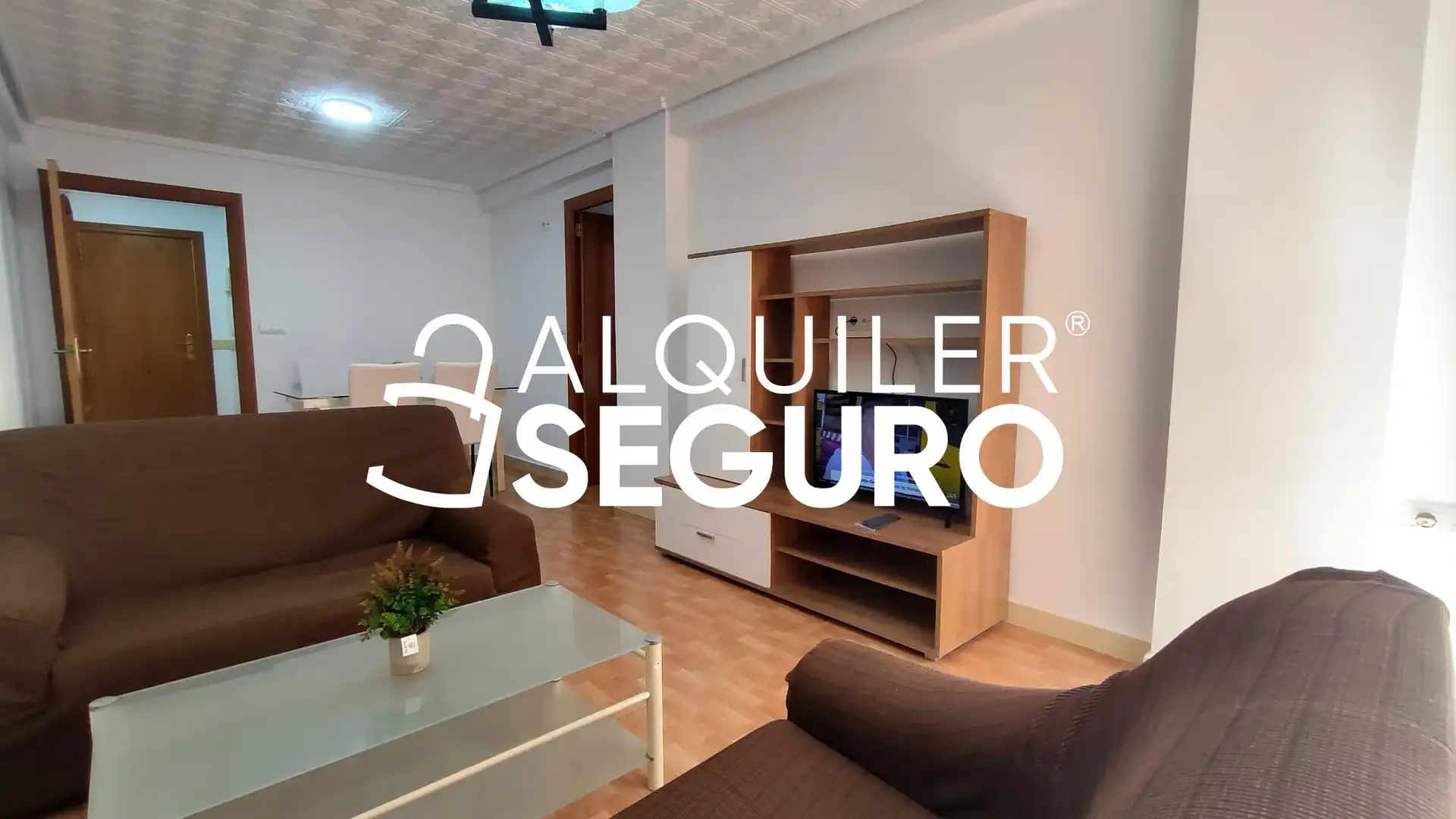 Living room of Flat for rent in Valencia  with Terrace and Furnished