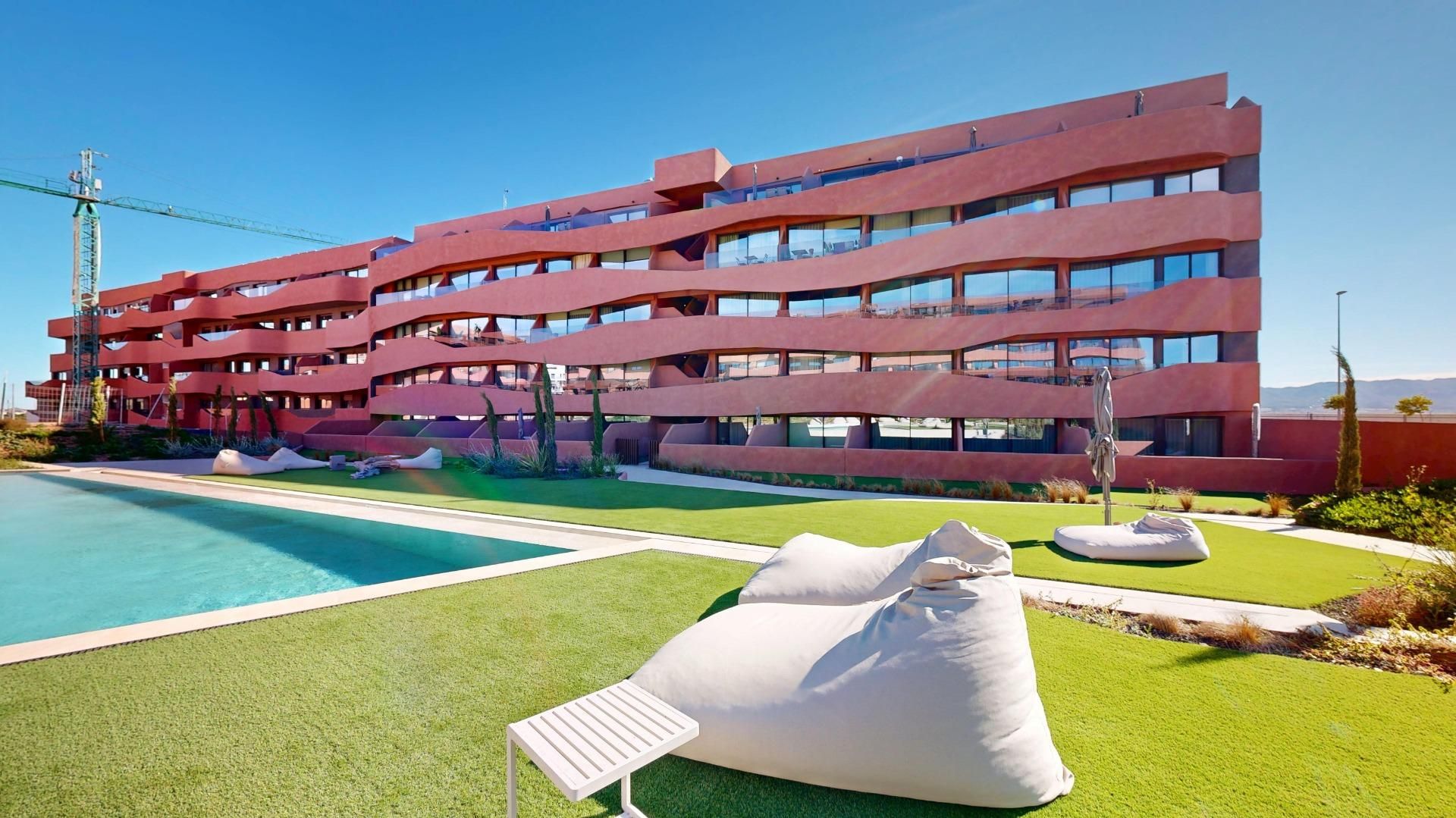 Vista exterior de Àtic en venda en  Murcia Capital amb Aire condicionat, Jardí privat i Terrassa