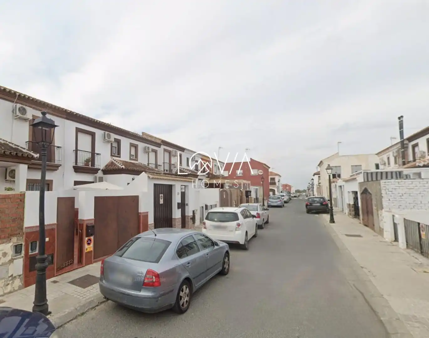 Vista exterior de Casa adosada en venta en Pilas