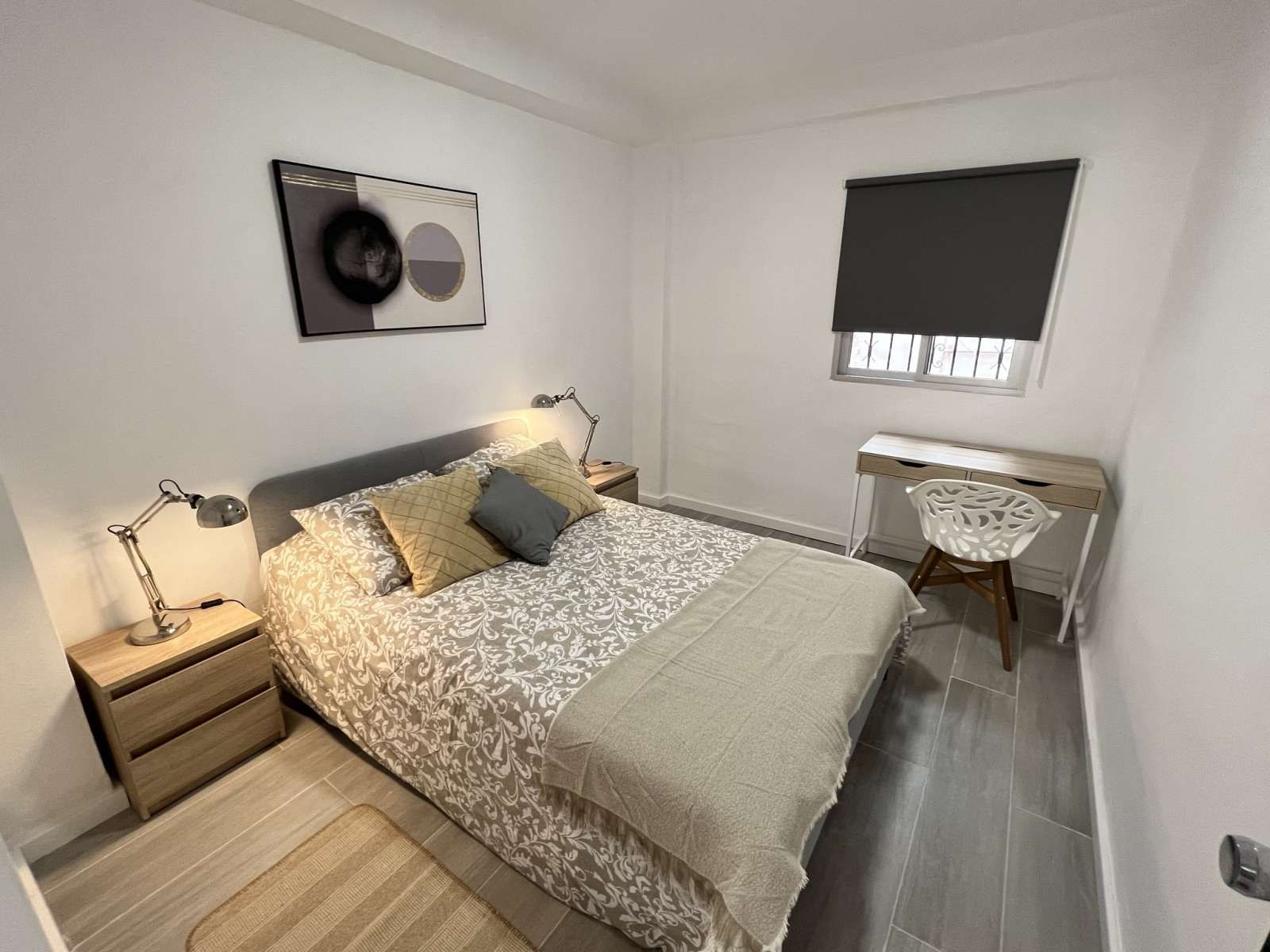 Bedroom of Flat to share in Málaga Capital  with Air Conditioner and Terrace