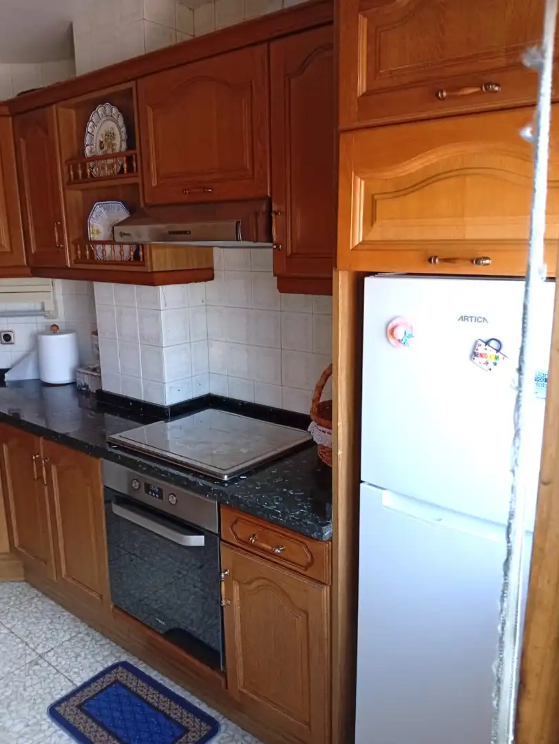 Kitchen of Attic for sale in Oviedo   with Heating, Parquet flooring and Terrace