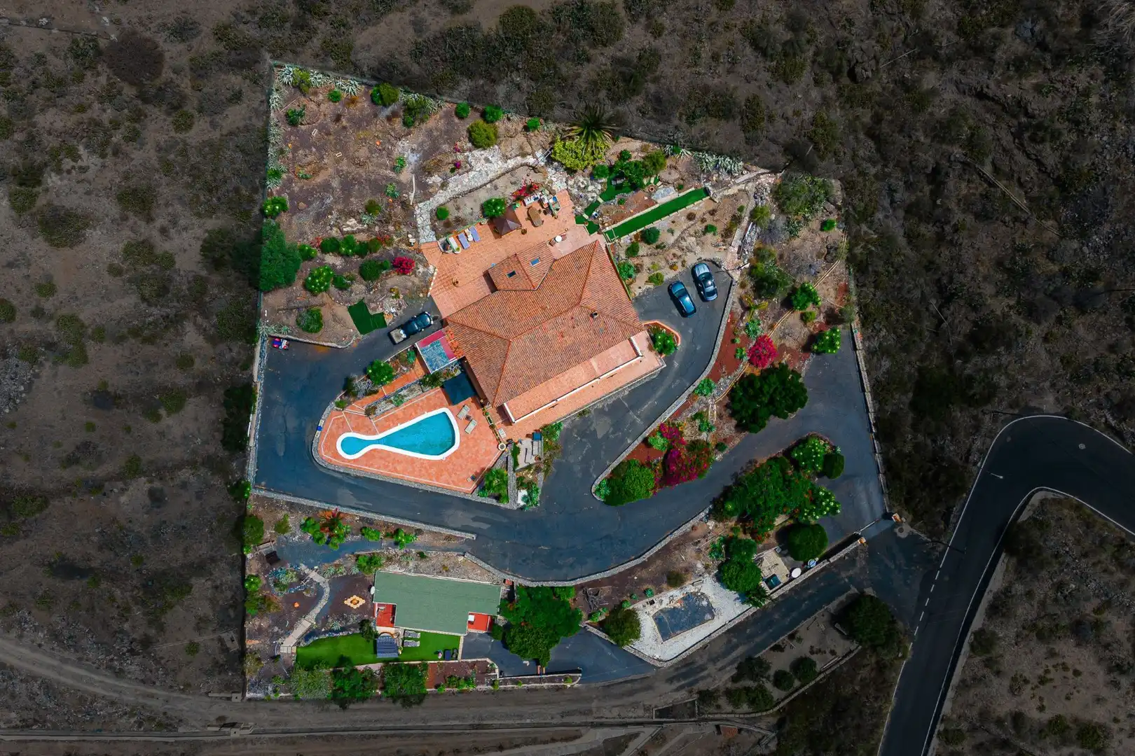 Vista exterior de Casa o chalet en venta en Adeje con Jardín privado, Terraza y Trastero
