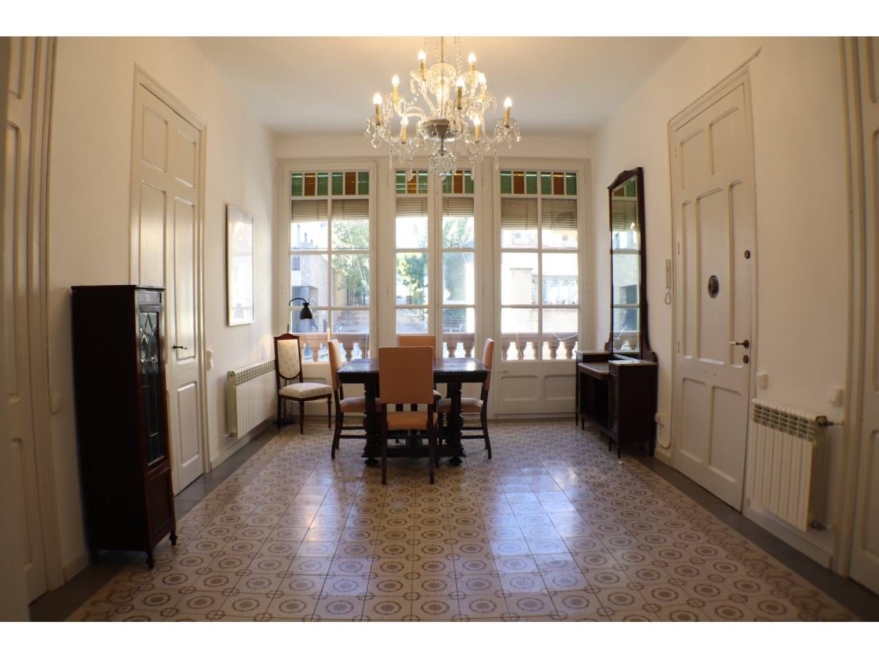 Comedor de Piso de alquiler en Sant Feliu de Codines con Calefacción, Jardín privado y Terraza