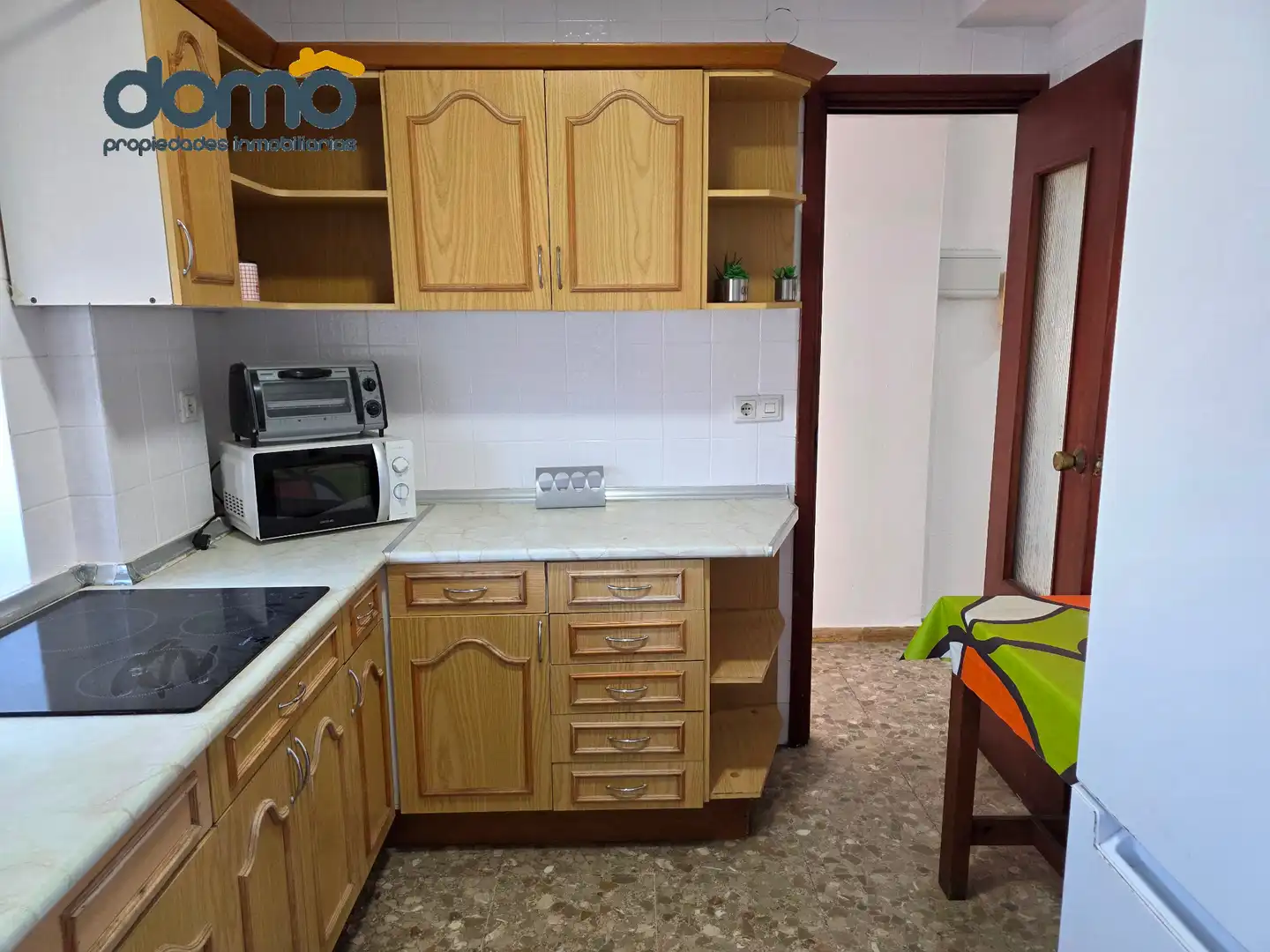 Küche von Wohnung zur Miete in Almería mit Terrasse, Möbliert und Waschmaschine