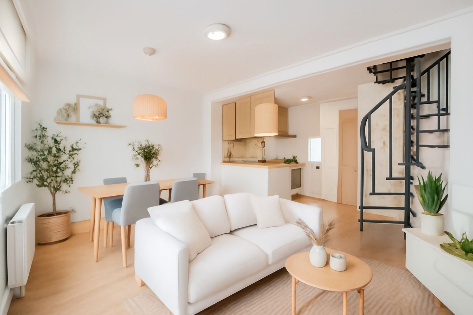 Sala d'estar de Casa o xalet en venda en Las Rozas de Madrid