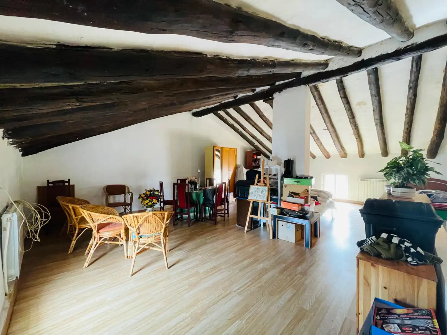 Sala de estar de Casa o chalet en venta en Nuez de Ebro con Aire acondicionado, Calefacción y Jardín privado