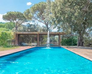 Piscina de Casa o xalet en venda en Vallromanes amb Aire condicionat, Terrassa i Piscina