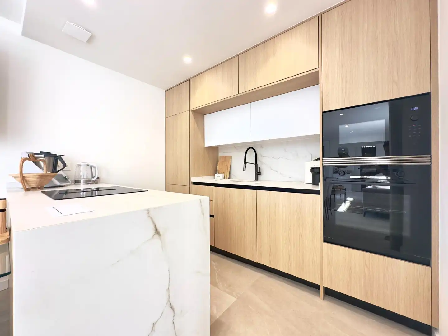 Cocina de Casa o chalet en venta en San Pedro del Pinatar con Aire acondicionado, Calefacción y Amueblado