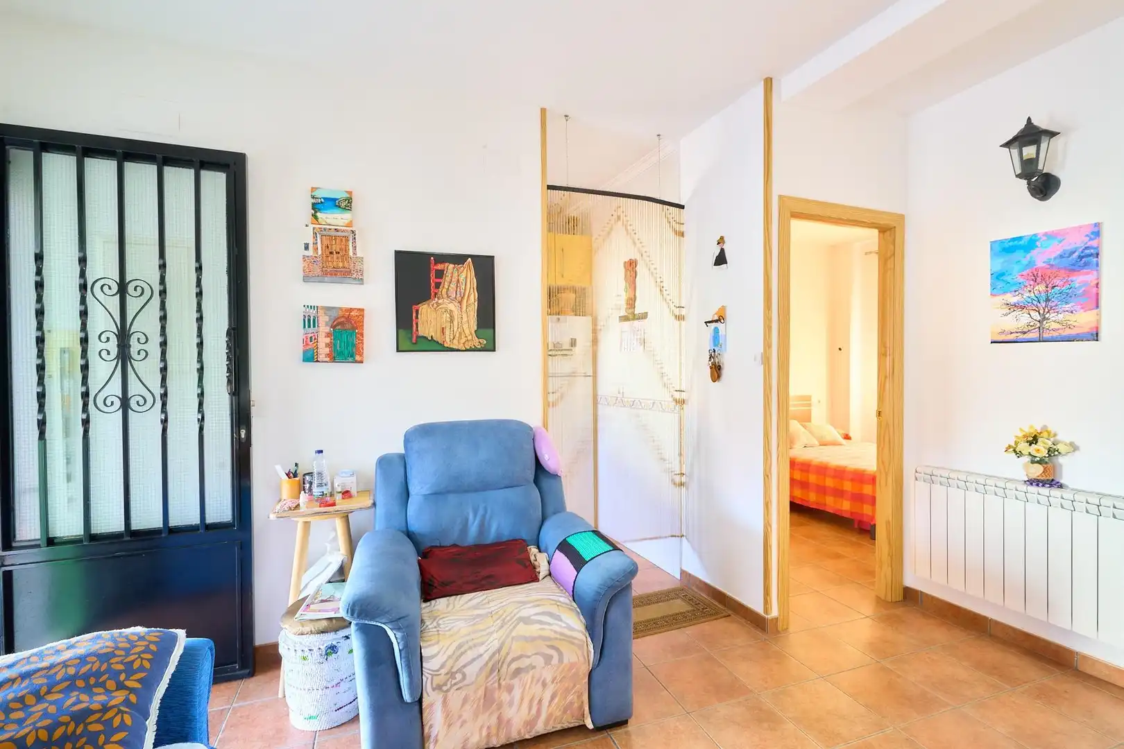 Sala de estar de Casa adosada en venta en La Cabeza de Béjar 