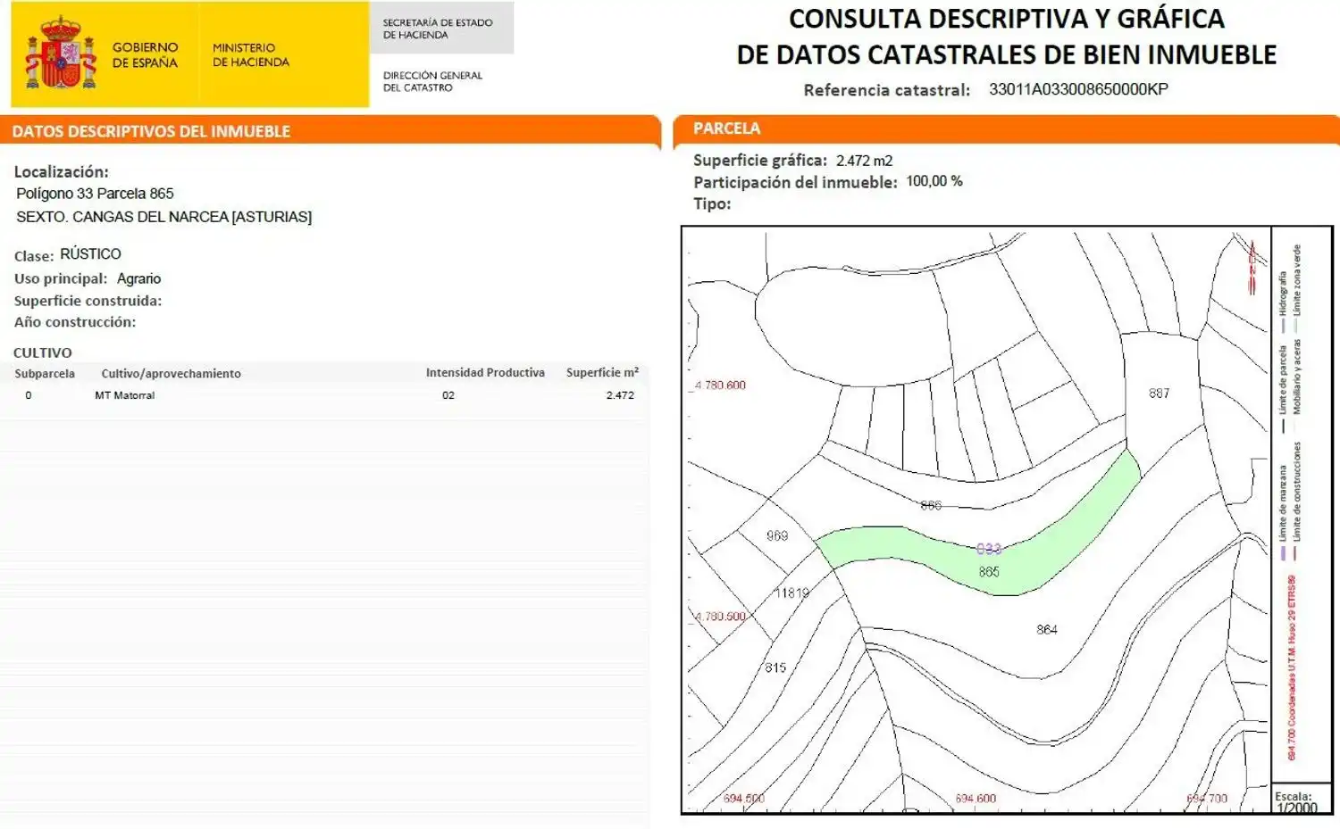 Residencial en venda en Cangas del Narcea