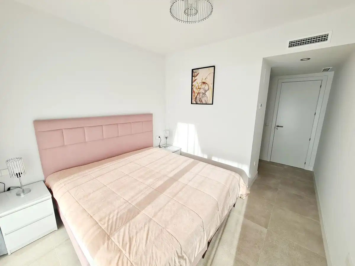 Bedroom of Detached homes for rent in Mijas  with Air Conditioner, Private garden and Swimming Pool