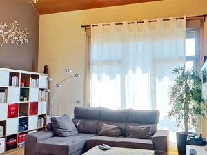 Living room of Single-family semi-detached for sale in Vigo   with Heating, Private garden and Parquet flooring