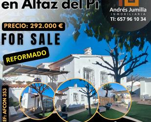 Vista exterior de Casa o xalet en venda en L'Alfàs del Pi amb Aire condicionat, Calefacció i Jardí privat