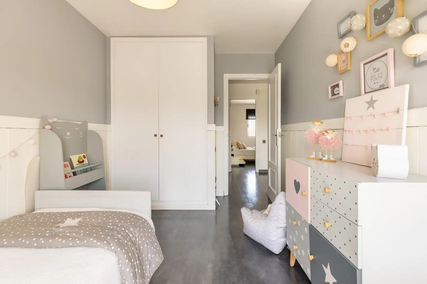 Habitación de Casa adosada en venta en Benimuslem con Aire acondicionado, Calefacción y Parquet