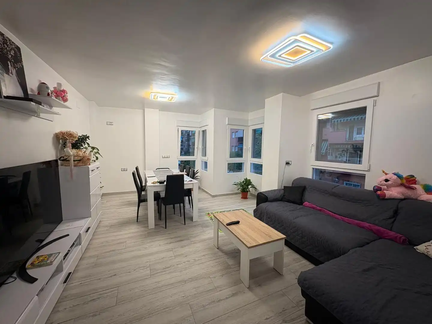Sala d'estar de Pis de lloguer en Alcoy / Alcoi amb Traster