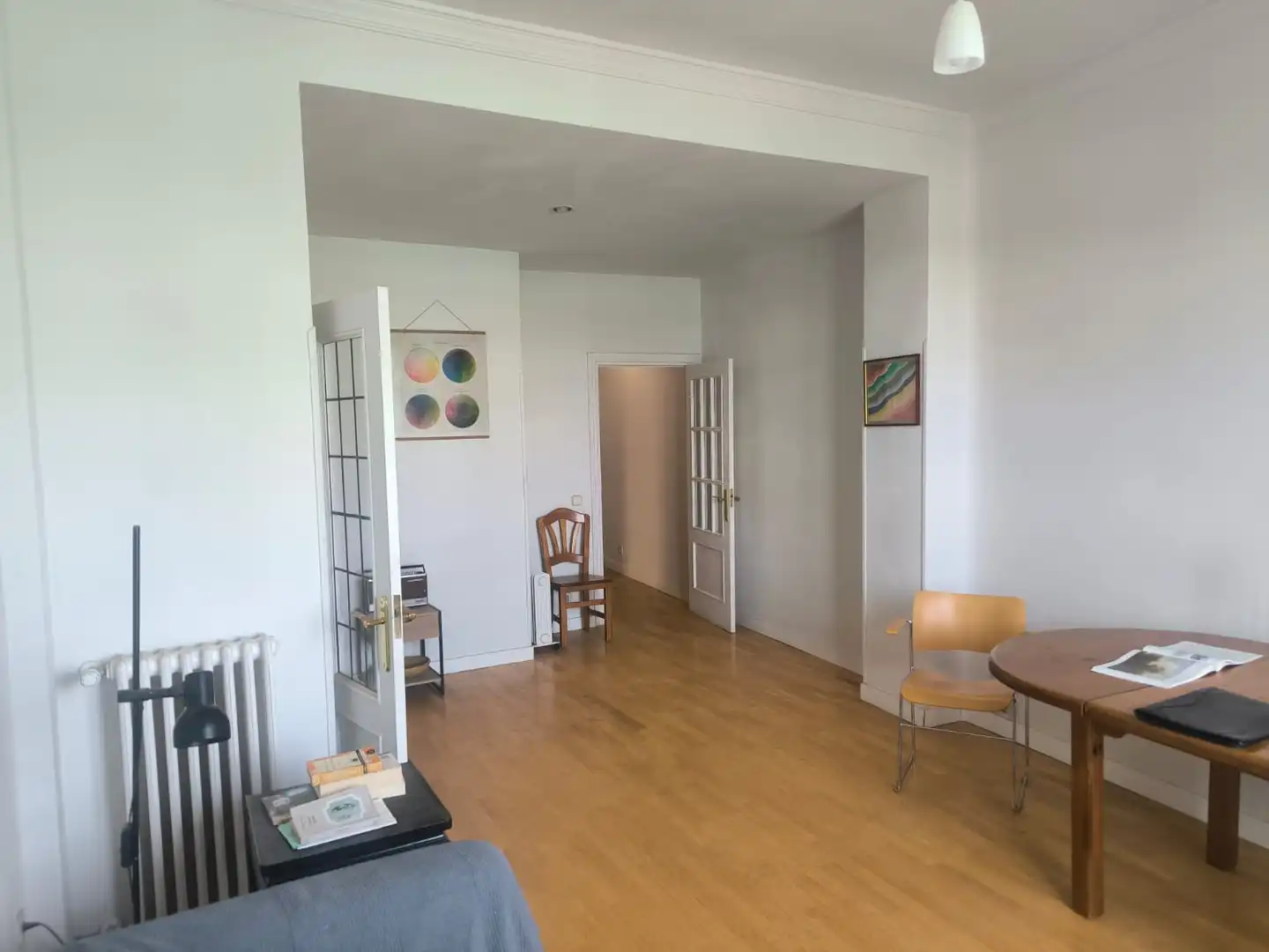 Sala d'estar de Pis de lloguer en Madrid amb Aire condicionat, Calefacció i Parquet
