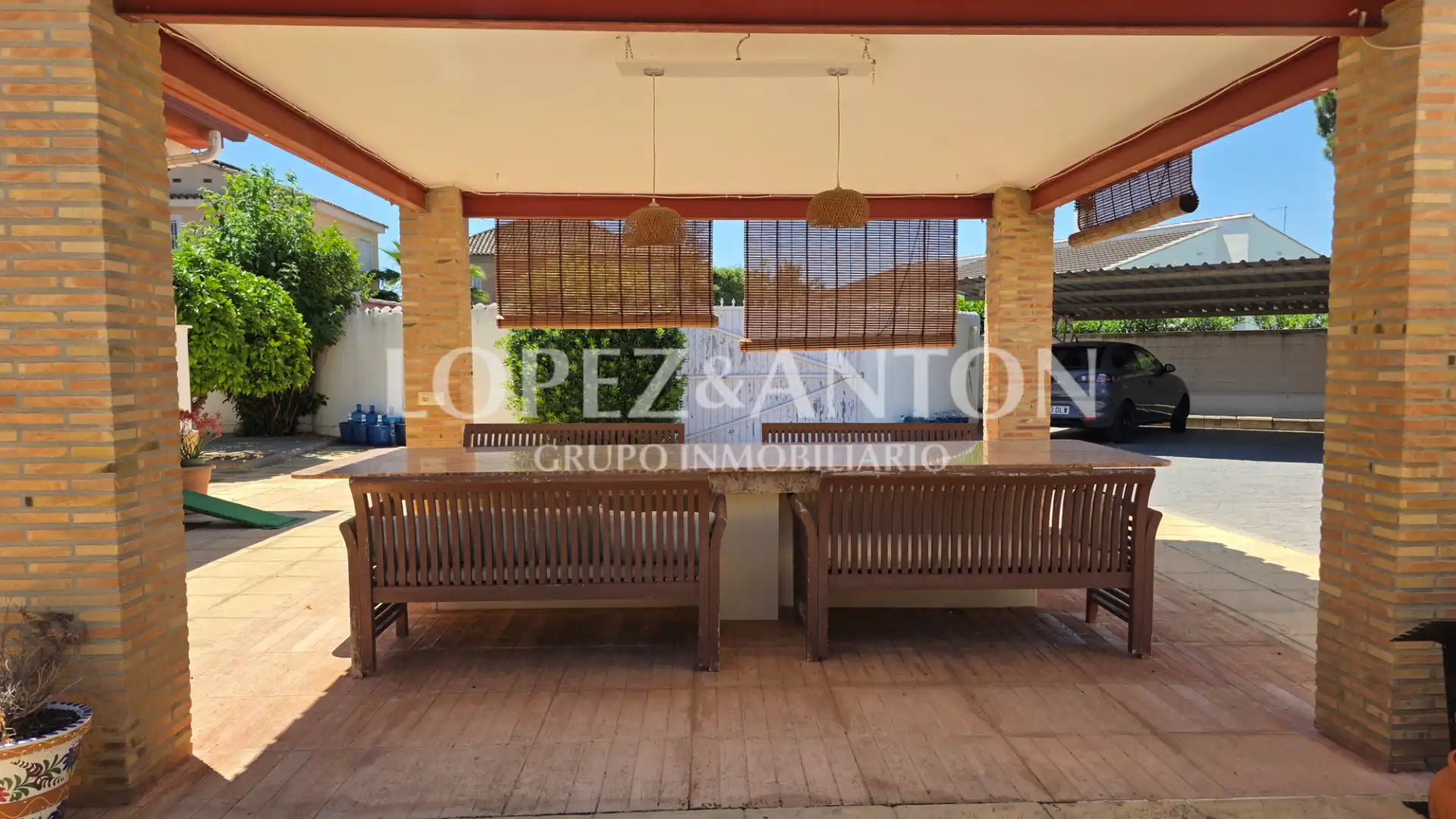Terrasse von Haus oder Chalet zum Verkauf in L'Eliana mit Klimaanlage, Heizung und Privatgarten