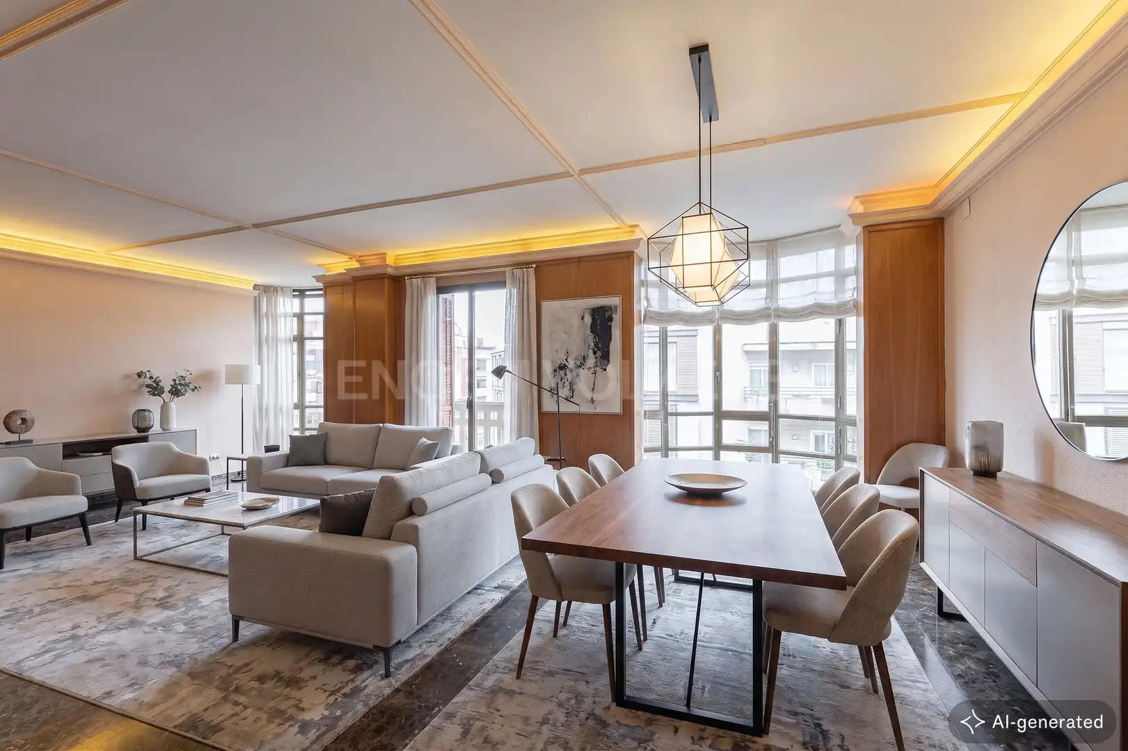 Sala de estar de Ático en venta en  Barcelona Capital con Aire acondicionado, Calefacción y Terraza