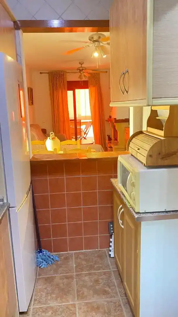 Cuina de Apartament en venda en Alcolea amb Aire condicionat, Jardí privat i Traster