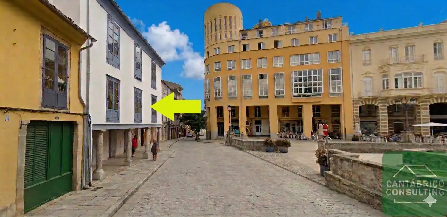 Vista exterior de Piso en venta en Ribadeo con Calefacción y Amueblado